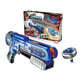 SPINNER MAD Lanceur avec 1 Toupie Incluse - Disponible en 4 Couleurs - Jouet Compatible avec Toute La Gamme - Dès 5 ans, NC