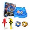 Infinity Nado - Battle Set Non-Stop Battle - Pack de 2 Toupies de ARES Wings et Cracking Panzer avec Arene,Jouet Enfant 5 6 