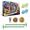 Infinity Nado Toupie Série Split - Warriors & Blast Flame,Jouet Enfant 5 6 7 8 9 10 11 12 Ans Garcon Fille