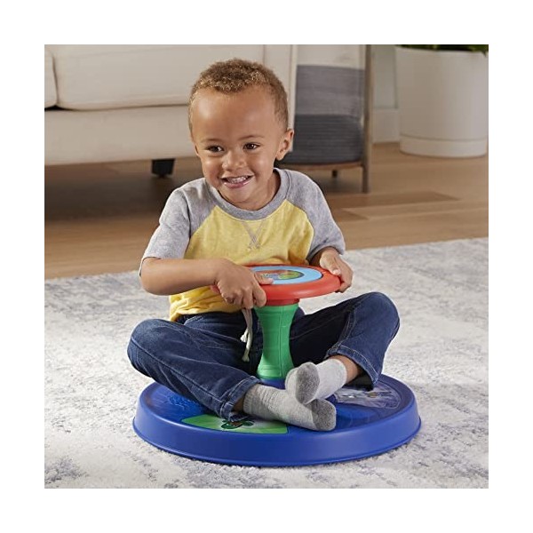 Playskool Pyjamasques, Siège-toupie musical, jouet tournant classique pour tout-petits