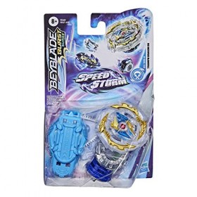 Beyblade Burst Surge, Starter Pack toupie de compétition Speedstorm Triumph Dragon D6 et Lanceur