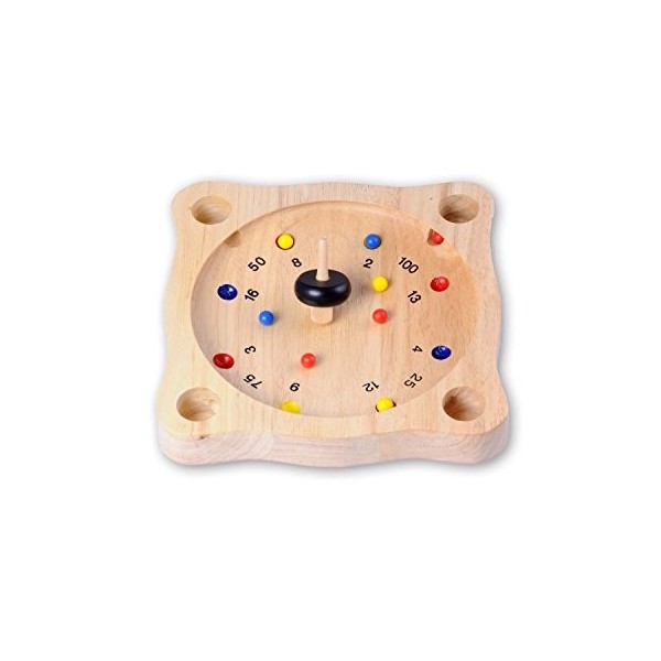 Engelhart - Toupie Roulette, Jeux de la Roulette en Bois - 320300