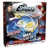 Silverlit- Spinner Mad by Pack Deluxe 2 Joueurs-1 Arène, 2 Blasters et 2 LED-Un Maximum Super Cadeau Jouet toupies Fun, 86331