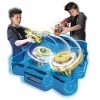 Silverlit- Spinner Mad by Pack Deluxe 2 Joueurs-1 Arène, 2 Blasters et 2 LED-Un Maximum Super Cadeau Jouet toupies Fun, 86331