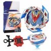 FGJCJ Toupie Beyblade Metal Fusion, Toupie Béy Blade avec Lanceur, Gyro Métal Super Combat, Toupie Beyblade Metal Fusion, Tou