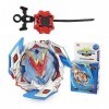 FENYW Kit toupie de combat en métal Fusion - Modèle 4D Fusion - Avec lanceur - Pour Noël, anniversaire, toupie pour enfants à