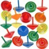 Toupie en Bois, Sterneer Toupies Jouets pour Enfants, Mini Spinning Top en Bois, Jeu Educatif, Colorées Gyroscopes en Bois D