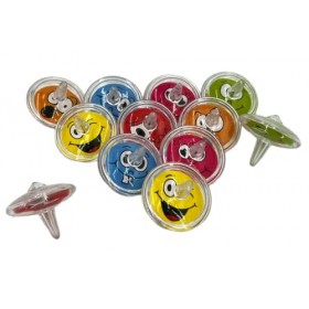 Lot de 12 toupies pour anniversaire denfant - Pour fille et garçon