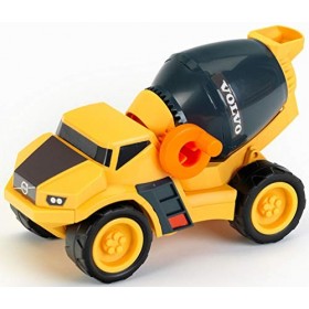 Theo Klein 2727 Volvo Power Camion Toupie Béton Camion Toupie Béton Échelle 1:24 Avec Toupie Rotative Dimensions: 23 cm X 11 