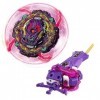 Netoke Bey Toupie Burst Turbo 4D Combinaison, Set avec Lanceur De Jeu Metal Fusion, Jouets Classiques Enfants Cadeau, B-206