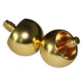 Cambano Toupie de précision en métal poli brillant Tippie Top