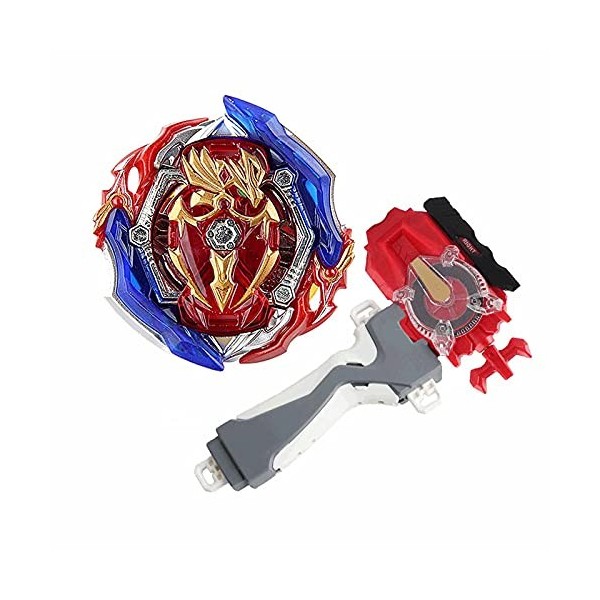 MLYWD Bayblade Toupies,Toupie Burst Turbo avec Lanceurs, Gyro Pocket Box Pro-Cadeaux pour Enfant Non-Stop Battle Deluxe Baybl