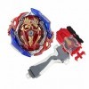 MLYWD Bayblade Toupies,Toupie Burst Turbo avec Lanceurs, Gyro Pocket Box Pro-Cadeaux pour Enfant Non-Stop Battle Deluxe Baybl