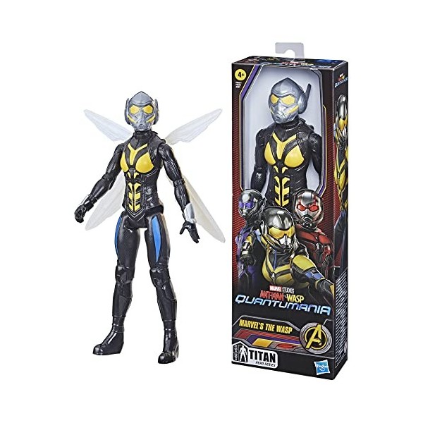 Marvel Ant-Man et la Guêpe : Quantumania, la Guêpe Titan Hero Series, Jouets de Super-héros pour Enfants