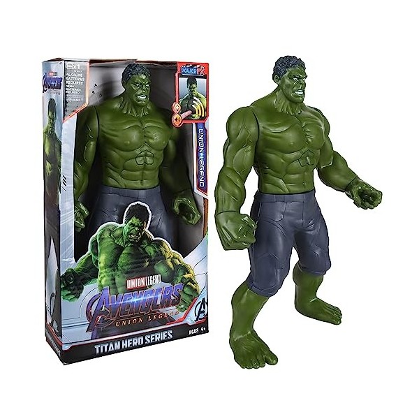 Figurine Hulk, Hulk Marvel Hasbro Titan Hero Series, Hulk Figurine