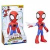 Marvel Spidey and His Amazing Friends, Figurine de Super-héros Spidey Format géant pour Enfants à partir de 3 Ans