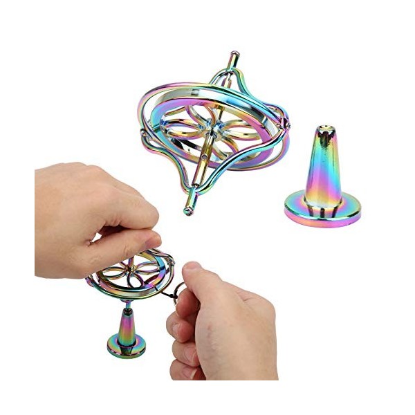 Jouet De Décompression, Gyroscope Toys, Jouet Anti-Gravité Pour Enfant, Gyroscope, Jouet Du Bout Des Doigts Pour Enfants Et T