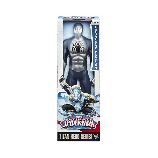 Spider-Man Marvel Ultimate Titan Hero Series Figurine blindée – 30,5 cm