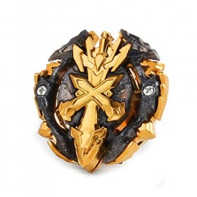 4D Toupie Burst avec Launcher Gyro Métal Super Combat| Battle Jouets Classiques pour Enfants Adulte| 1 Toupie + 1 Lanceur