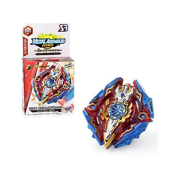 LIL Battle Burst God Blades Gyro Evolution Combination Series avec Stadium Battle Arena Launcher Stater Grip Comprend Battlin