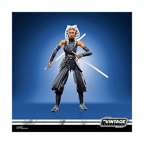 Star Wars The Vintage Collection, Ahsoka Tano Corvus de 9,5 cm, The Mandalorian, Figurine articulée, pour Enfants, dès 4 An