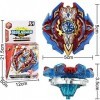 Toupie Burst Set 2 Pcs 4D Set Beyblade Métal Fusion Jouet Set Jouets Classiques pour La Fête des Enfants Noël Halloween Anniv