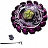 Rapdity Elrozo Rapidity Poison Zurafa + lanceur pour Beyblade Metal Fusion 4D Fury Arena Violet, Noir, Transparent