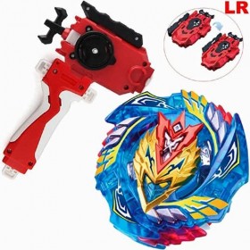 KOLLULA Toupie avec lanceur Battle Set Burst Turbo Combats Jouets Ensemble Burst Turbo Launcher Set Noël Cadeau pour les enfa