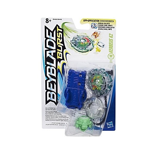 Beyblade B9490 Pack Starter Kerbeus 2, Bourgogne