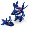 Super Wings AGENT CHACE Avion Jouet Transformable et Figurine Robot,Robot Transformable du Dessin Animé,Jouet Enfant 3 4 5 6 
