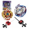 Shineus Beyblade Burst 4D Set - Toupies tournantes de nouveauté Se battant au Sommet Storm Gyro Boys Toys pour Enfants Enfant