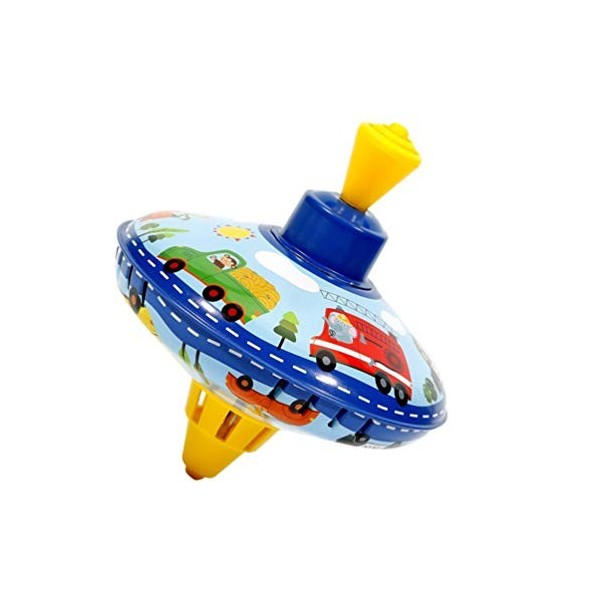 TOYANDONA Toupie Jouet Métal Enfants Spin Jouets Fête Traditionnelle Faveurs Jeu Interactif Jouet Éducatif Bébé Douche Cadeau