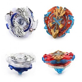 MLYWD Bayblade Toupies,Toupie Burst Turbo avec Lanceurs, Gyro Pocket Box Pro-Cadeaux pour Enfant Non-Stop Battle Deluxe Hasbr