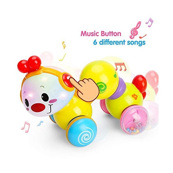 Jouet Musical Enfant 1 an, Jouets Rampants Bébé,Jouet pour Bébé 6