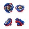 ZED- Beyblade Toupies,Toupie Burst Turbo avec Lanceurs, Gyro Pocket Box Pro-Cadeaux pour Enfant Non-Stop Battle Deluxe Hasbro