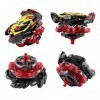 ZED- Beyblade Toupies,Toupie Burst Turbo avec Lanceurs, Gyro Pocket Box Pro-Cadeaux pour Enfant Non-Stop Battle Deluxe Hasbro