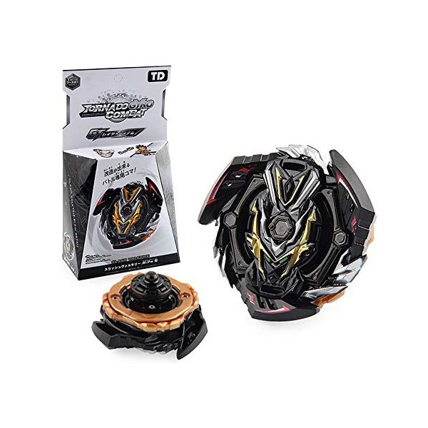 ZED- Beyblade Toupies,Toupie Burst Turbo avec Lanceurs, Gyro Pocket Box Pro-Cadeaux pour Enfant Non-Stop Battle Deluxe Hasbro