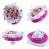 ZED- Beyblade Toupies,Toupie Burst Turbo avec Lanceurs, Gyro Pocket Box Pro-Cadeaux pour Enfant Non-Stop Battle Deluxe Hasbro