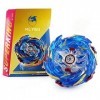 ZED- Beyblade Toupies,Toupie Burst Turbo avec Lanceurs, Gyro Pocket Box Pro-Cadeaux pour Enfant Non-Stop Battle Deluxe Hasbro