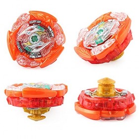 ZED- Beyblade Toupies,Toupie Burst Turbo avec Lanceurs, Gyro Pocket Box Pro-Cadeaux pour Enfant Non-Stop Battle Deluxe Hasbro