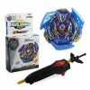 Cool Belle Beyblade Toupies,Toupie Burst Turbo avec Lanceurs, Gyro Pocket Box Pro-Cadeaux pour Enfant Non-Stop Battle Deluxe 