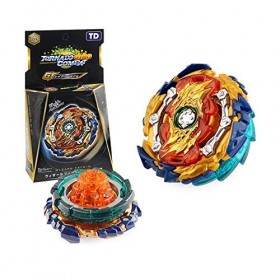 Cool Belle Beyblade Toupies,Toupie Burst Turbo avec Lanceurs, Gyro Pocket Box Pro-Cadeaux pour Enfant Non-Stop Battle Deluxe 