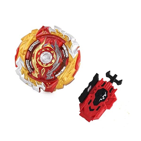 Acebwhtoy Bey Burst Turbo Blade Set 4D Fusion Maîtres Speed Gyroscope avec lanceur, jouet cadeau pour enfants