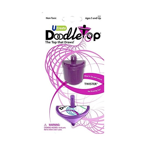 Doodletop Twister 1 Toupie avec recharge – Couleurs assorties