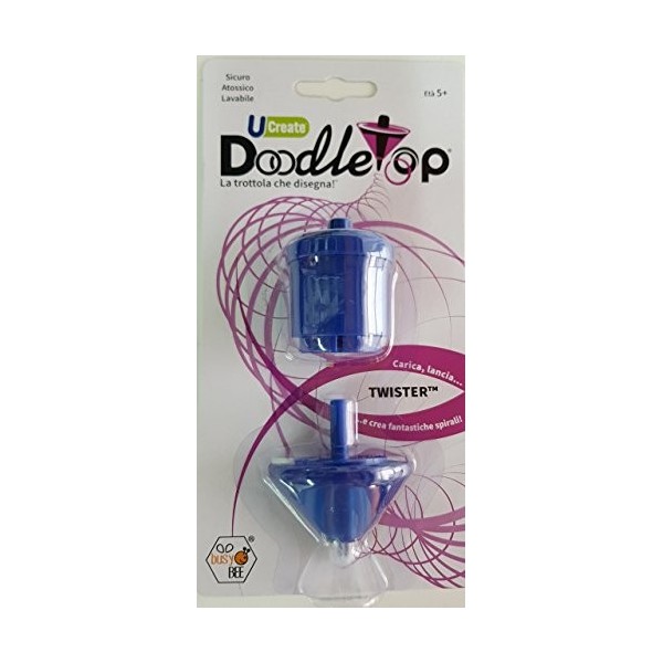 Doodletop Twister 1 Toupie avec recharge – Couleurs assorties