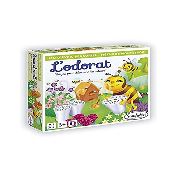 SentoSphère- Jeu sensoriel Lodorat, 136, Multicolore