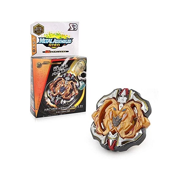 XASYGF Beyblade Toupies,Toupie Burst Turbo avec Lanceurs, Gyro Pocket Box Pro-Cadeaux pour Enfant Non-Stop Battle Deluxe Hasb