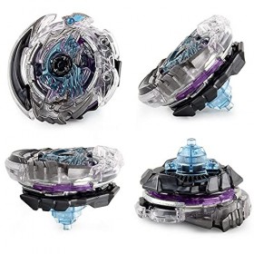 XASYGF Beyblade Toupies,Toupie Burst Turbo avec Lanceurs, Gyro Pocket Box Pro-Cadeaux pour Enfant Non-Stop Battle Deluxe Hasb
