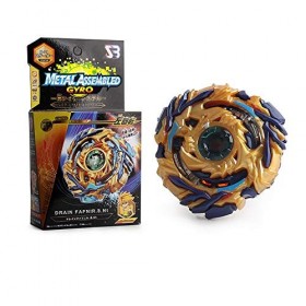 XASYGF Beyblade Toupies,Toupie Burst Turbo avec Lanceurs, Gyro Pocket Box Pro-Cadeaux pour Enfant Non-Stop Battle Deluxe Hasb
