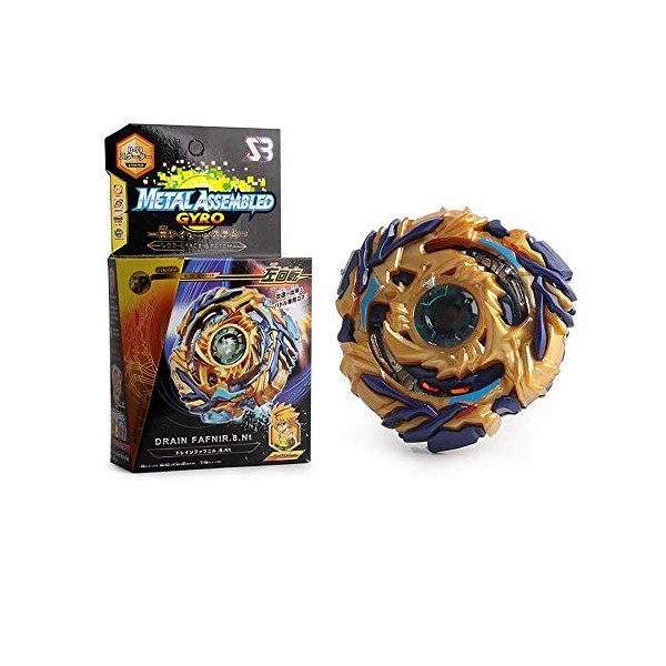 XASYGF Beyblade Toupies,Toupie Burst Turbo avec Lanceurs, Gyro Pocket Box Pro-Cadeaux pour Enfant Non-Stop Battle Deluxe Hasb